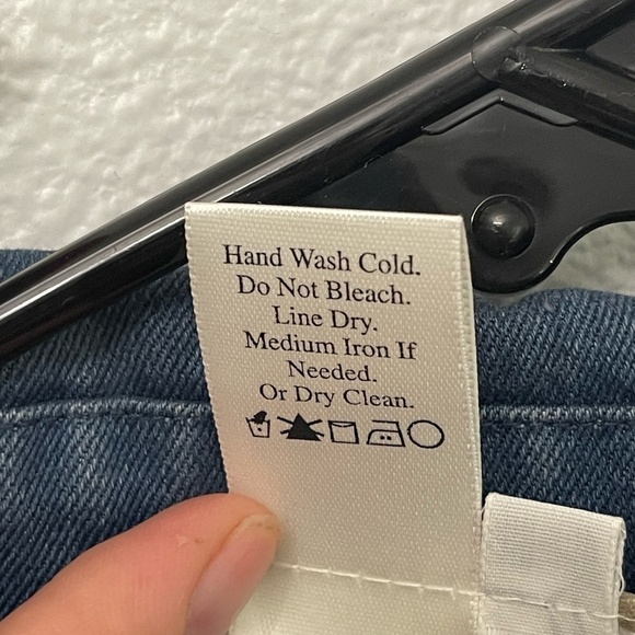 Coldwater Creek Denim Embroidered Floral Button Down Collared Jacket Size Small - Picture 7 of 8